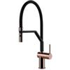 Gessi Miscelatore semi pro monocomando con doccetta estraibile Inedito Collection 60429 030 finitura Copper PVD - IN PROMOZIONE FINO AL 15/06