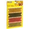 NOCH® Ciuffolo XL fiorito, decorazione modellismo, 9 mm per scartamenti H0, TT, N, Z, perfetto anche per diorami, modellismo e fai da te