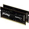 Kingston SO DDR4 32GB PC 3200 CL20 Kingston KIT (2x16GB) FURY Impact Kit