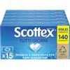 Scottex Tutti i Giorni, Fazzoletti di carta, Prodotto in Italia, Con Carta certificata FSC, 56 Pacchetti