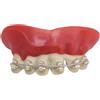 P'tit Clown Dentiera Finta per Adulto - Multicolore - Taglia Unica