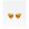 Mey Jewels Orecchini HEART CITRINO Mey Jewels