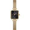 Daniel Wellington Orologio QUADRO MINI EVERGOLD ONYX Daniel Wellington Donna