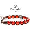 Tamashii Bracciale RUOTA DELLA PREGHIERA AGATA ROSSO PASSIONE Tamashii Unisex