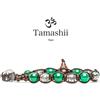 Tamashii Bracciale RUOTA DELLA PREGHIERA ALTERNATO AGATA VERDE Tamashii Unisex