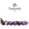 Tamashii Bracciale AGATA VIOLA STRIATA Tamashii Unisex