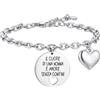 Luca Barra Bracciale IL CUORE DI UNA NONNA È AMORE SENZA CONFINI Luca Barra Donna