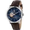 Maserati Orologio EPOCA BROWN SILVER BLUE R8821118010 Maserati Uomo