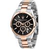 Maserati Orologio ATTRAZIONE SILVER ROSEGOLD BLACK R8853151002 Maserati Uomo
