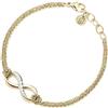 Liu Jo Bracciale Donna LIU JO LUXURY Collezione ESSENTIAL in Acciaio dorato codice LJ2517