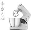 Kenwood Titanium Chef Baker KVC65.001WH, Impastatrice Planetaria con Bilancia Integrata, Frusta K, Gancio per Impastare, Frusta a Filo, Ciotola da 5 L, Potenza 1200 W, Bianco
