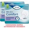 ESSITY ITALY SpA Tena Comfort Maxi - 68 pannolini sagomati - 2 confezioni da 34 pannoloni
