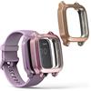 Kwmobile Cover Protettiva Per Garmin Vivoactive 4 (45 Mm) – 2 Pezzi – Silicone Trasparente E Nero – Antigraffio - 4