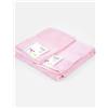 Asciugamani Bassetti POP COLOR Coppia spugna 1+1, rosa-ortensia