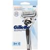 Gillette Skinguard Sensitive Flexball 1 Manico + 2 Testine Di Ricambio Con Aloe