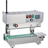 VEVOR Macchina Sigillatrice a Nastro Continuo per Sacchi, Larghezza Saldatura 6-12 mm con Controllo Digitale Temperatura, Sigillatrice per Sacchi in Acciaio Inossidabile per Plastica da 0,02-0,8 mm
