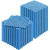 VEVOR Set di 50 Piastrelle per Piscina da Giardino 30 x 30 x 1,5cm, Piastrelle Traforate Blu per Pavimentazione Antiscivolo in PVC a Drenaggio Rapido per Interni & Esterni per Bagno Piscina Giardino