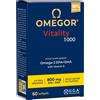 Omegor Vitality 1000 Integratore Salute Cardiovascolare 60 Capsule