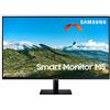 Samsung Smart Monitor M5 27'' in risoluzione Full HD. Il 1 ° schermo all-in-one per accedere facilmente alle applicazioni di intrattenimento e lavoro
