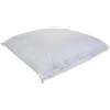 Genius eazzzy Cuscino 80 x 80 cm con 3 livelli regolabili di altezza e durezza, traspirante, cuscino decorativo con cerniera per imbottitura, lavabile