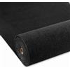 Livelynine Rotolo Moquette Adesiva Pavimento Nero 60CMx400CM Antiscivolo Moquette Pavimento Al Metro Casa Ufficio Commercio Resistente Moquette Pavimento Rotolo Interno Camera da Letto Soggiorno