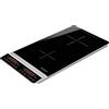 G3 Ferrari Dinamiko Deep g10139 Piano Cottura Induzione 2 Fornelli Nero 29.5 cm