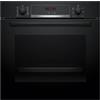 BOSCH HBA574BB3F Forno a incasso pirolisi, 71 L, 7 modalità di cottura, Nero, Display LED, Nero