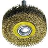 Zarivy Spazzole circolari in filo ondulato - gambo 6 mm, progettate per smerigliatrici diritte ad alto giro, perfette per sgrossatura e pulizia delle superfici.