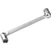 Zarivy Chiave a bussola snodata 6x7 mm, design flessibile, ideale per accedere a spazi ristretti ed eseguire lavori meccanici.