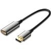 Watio Wave Convertitore - convertitore displayport a hdmi da 0,25 m, supporto 8k, con materiali di alta qualità per una trasmissione ottimale. *