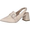 CAPRICE Damen 9-29604-42, Scarpe décolleté Donna, Bianco Opaco, 38.5 EU