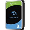 Seagate SkyHawk - Hard disk interno da 8 TB, 256 MB, 3.5" SATA III (ST8000VX010)