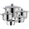 WMF Diadem Plus Set Batteria Pentole 5 Pezzi Acciaio Inox Induzione