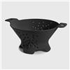 BLIM PLUS Scolapasta Cosmo Carbon Black Nero Made in Italy 100% Riciclabile