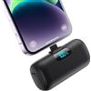 Feob Power Bank 5000mAh per iPhone, [Upgraded] Ultra Compatta Caricabatterie Portatile, PD 15W 3.0A Ricarica Rapida Batteria Esterna Mini Powerbank con LED Display per iPhone 14/14 Pro/13/12/11/XR/8/7 Ecc