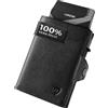 LORZOR® Portafoglio Uomo Slim Pelle, Portacarte Uomo con Protezione RFID & Portamonete, Porta Carte di Credito Pop-up Contenere 10 Carte, Porta Tessere Tascabile