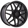 Cerchi in lega Dedica per Mercedes modello B5318 9.0x19 Nero semi-opaco
