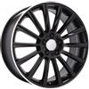 Cerchi in lega Dedica per Mercedes modello B1048 8.0x19 Nero + bordo lucido