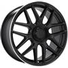 Cerchi in lega Dedica per Mercedes modello B1258 8.5x19 Nero semi-opaco