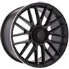 Cerchi in lega Dedica per Mercedes modello B1268 8.0x19 Nero semi-opaco