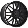 Cerchi in lega Dedica per Mercedes modello B1766 9.5x19 Nero semi-opaco
