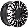 Cerchi in lega Dedica per Mercedes modello B2419 7.0x16 Nero lucido