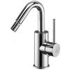 PAFFONI Miscelatore bidet canna orientabile con scarico automatico cromato - Light di Paffoni