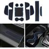 CDEFG Tappetino Antiscivolo Compatibile con CX-30 CX30 2019-2023 2024 Antipolvere AntiGraffio Tappetini in Gomma Portabicchieri per Interni Auto Accessori (Blu)