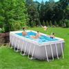 Intex Piscina Fuori Terra Intex 26790 Prism Frame Premium Rettangolare 400x200x122cm