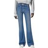 PINKO JEANS FLORA NO BELT FLARE - 100561A2DP - denim