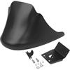 GPNPCFMFVK Ali Laterali Per Moto Per Ha&rley Per Spo&rtster XL Per Iron 883 1200 2004-2021 Moto Nero Anteriore Inferiore Spoiler Fango Guard Air Dam Mento Carenatura Spoiler Laterale