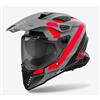 AIROH CASCO INTEGRALE COMMANDER 2 REVEAL RED FLUO MATT M