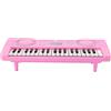 SUNGOOYUE Giocattolo per Pianoforte con Tastiera per Bambini, Tastiera a 37 Tasti per Migliorare la Coordinazione degli Occhi della Mano Giocattolo per Strumenti Musicali Educativi (Rosa)
