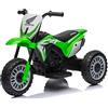 sun baby Motore elettrico Honda per bambini da 18 mesi, moto elettrica per bambini, veicoli elettrici 1x30W, 3km/h (Verde)